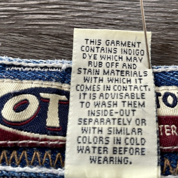 Vintage One Tough Brand Jeans Men’s W 32 Loose Fit High Waist Baggy Distressed - Picture 15 of 16